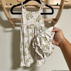 Cocomoon bamboo dress with bummie